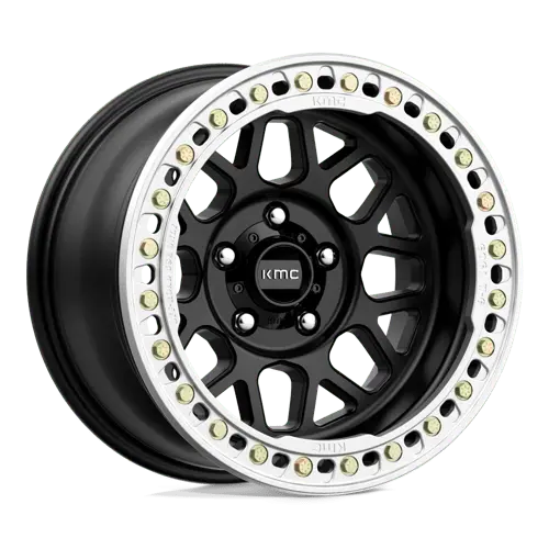 Kmc Km235 17X9 Inch Blank Black Wheel – 108–140Mm Bolt Circle, -38Mm Offset 1