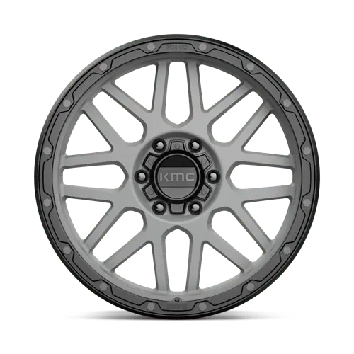 Kmc Km535 20X9 Alloy Wheel – Matte Gray/Matte Black Finish, 6X135 Bolt Pattern, 18Mm Offset (Km53529063418) 1