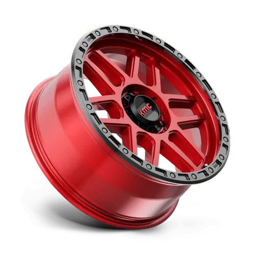 Kmc Km544 17X9 Inch Gloss Black/Milled Lip Wheel – 6X5.5 Bolt Pattern, +18Mm Offset 1