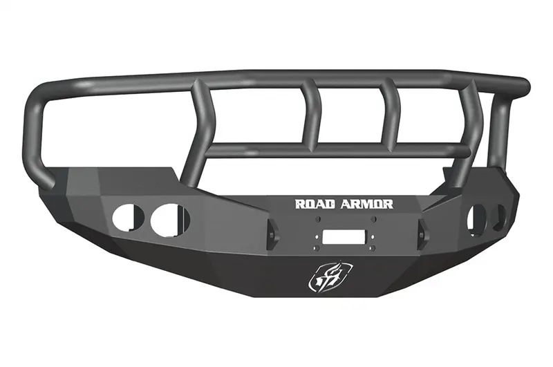Road Armor 60502B Stealth Front Bumper With Titan Ii Guard – Satin Black Finish 1