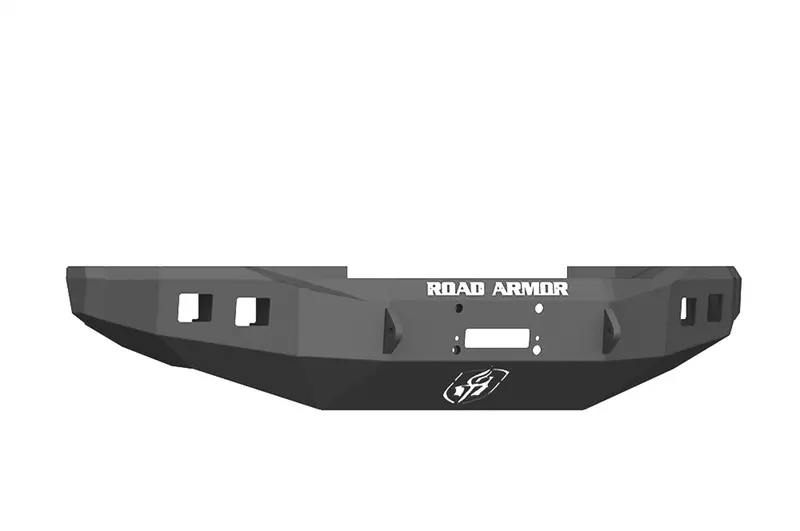 Road Armor 61740B Stealth Winch Front Bumper; Steel; Satin Black; For Wide Flare Models; 1