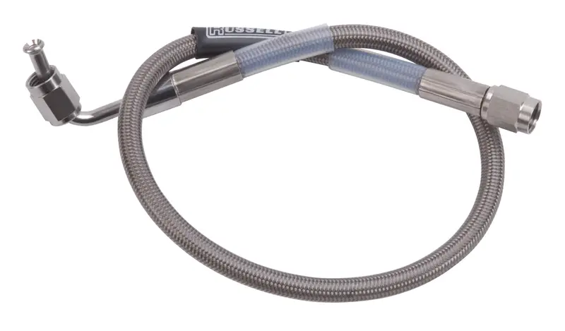 Russell 655302 Universal Street Legal Brake Line Assemblies 90 Deg. -3 To Straight -3 1