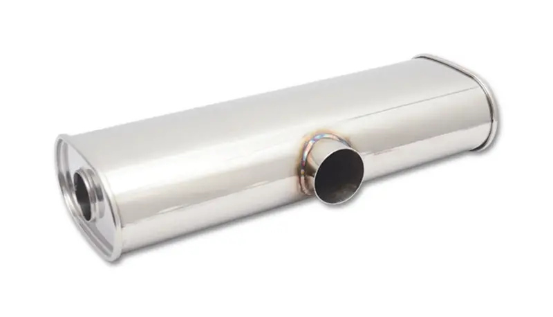 Vibrant Performance 10635 Streetpower Performance Muffler – 3.5-Inch Side Inlet, Dual 3-Inch Outlets 1